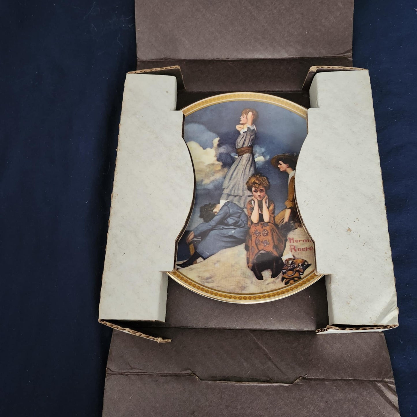 VINTAGE Norman Rockwell Collector Plate
