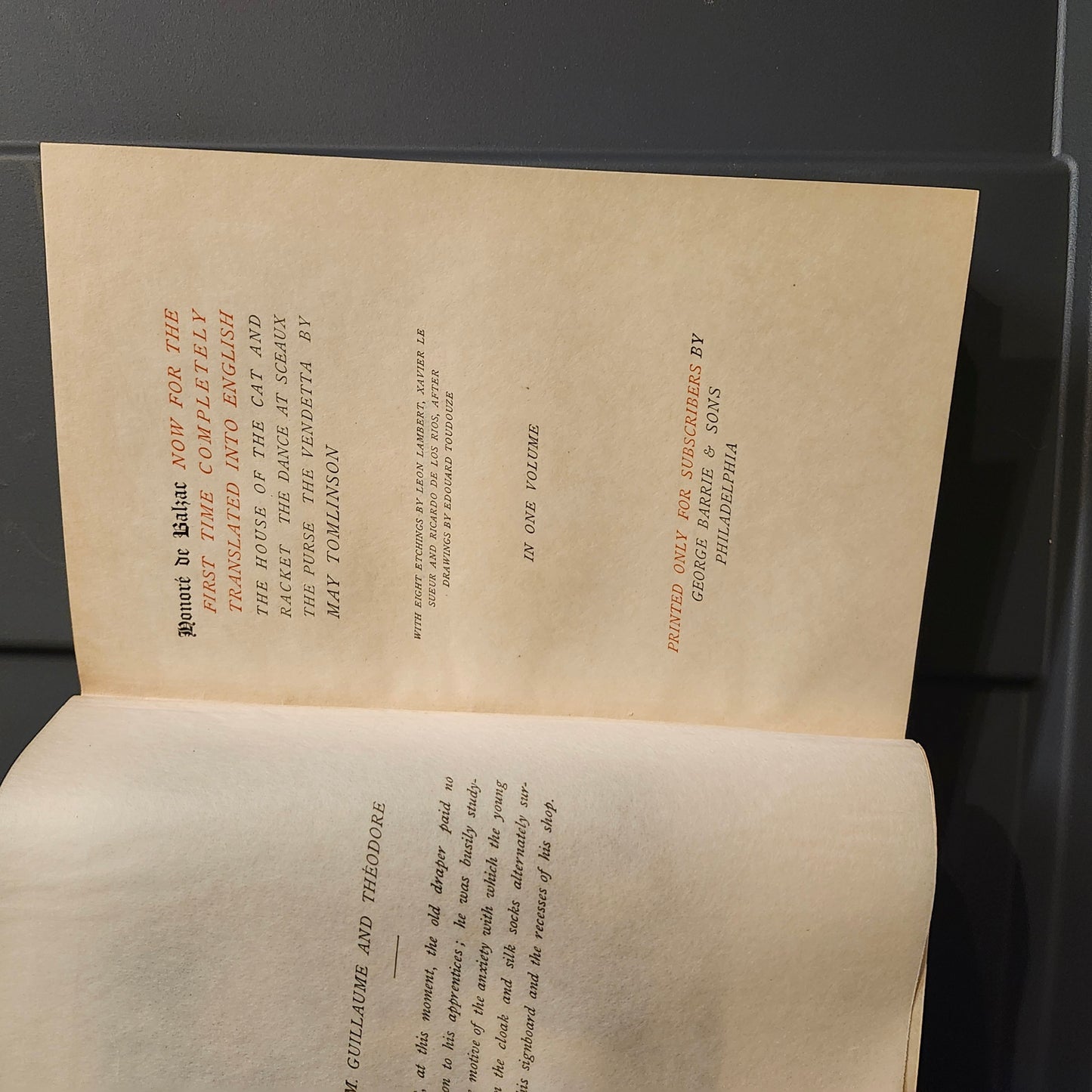 Honoré de Balzac Set