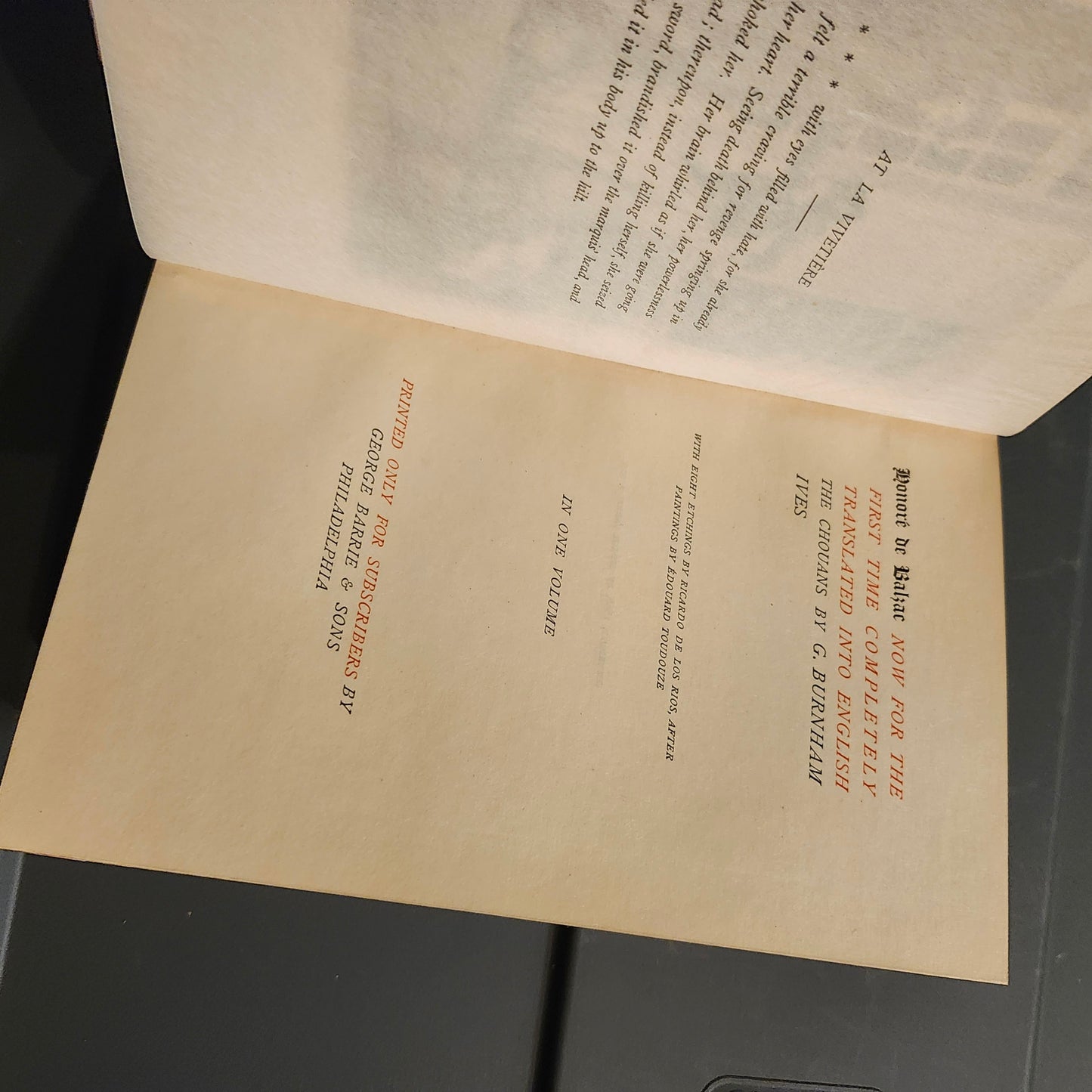 Honoré de Balzac Set