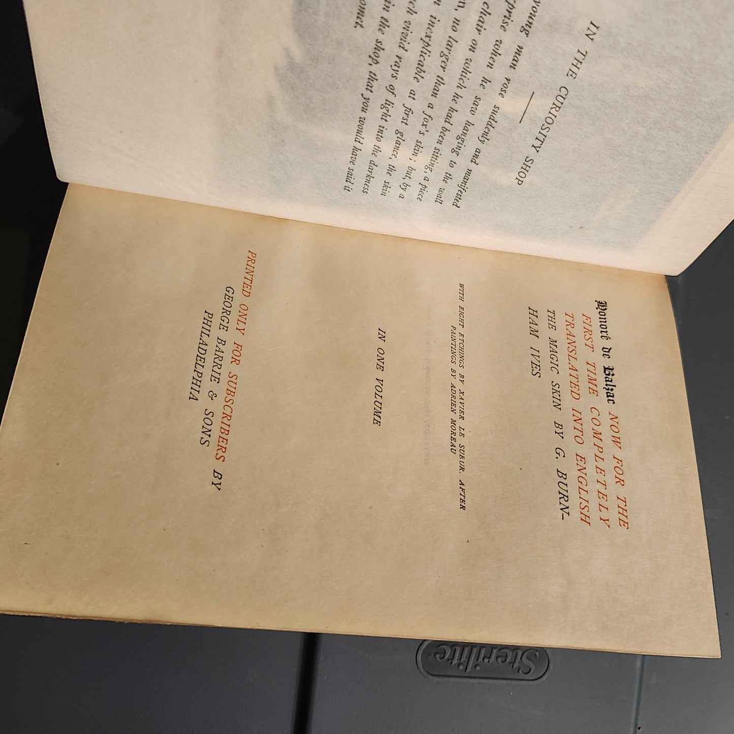Honoré de Balzac Set