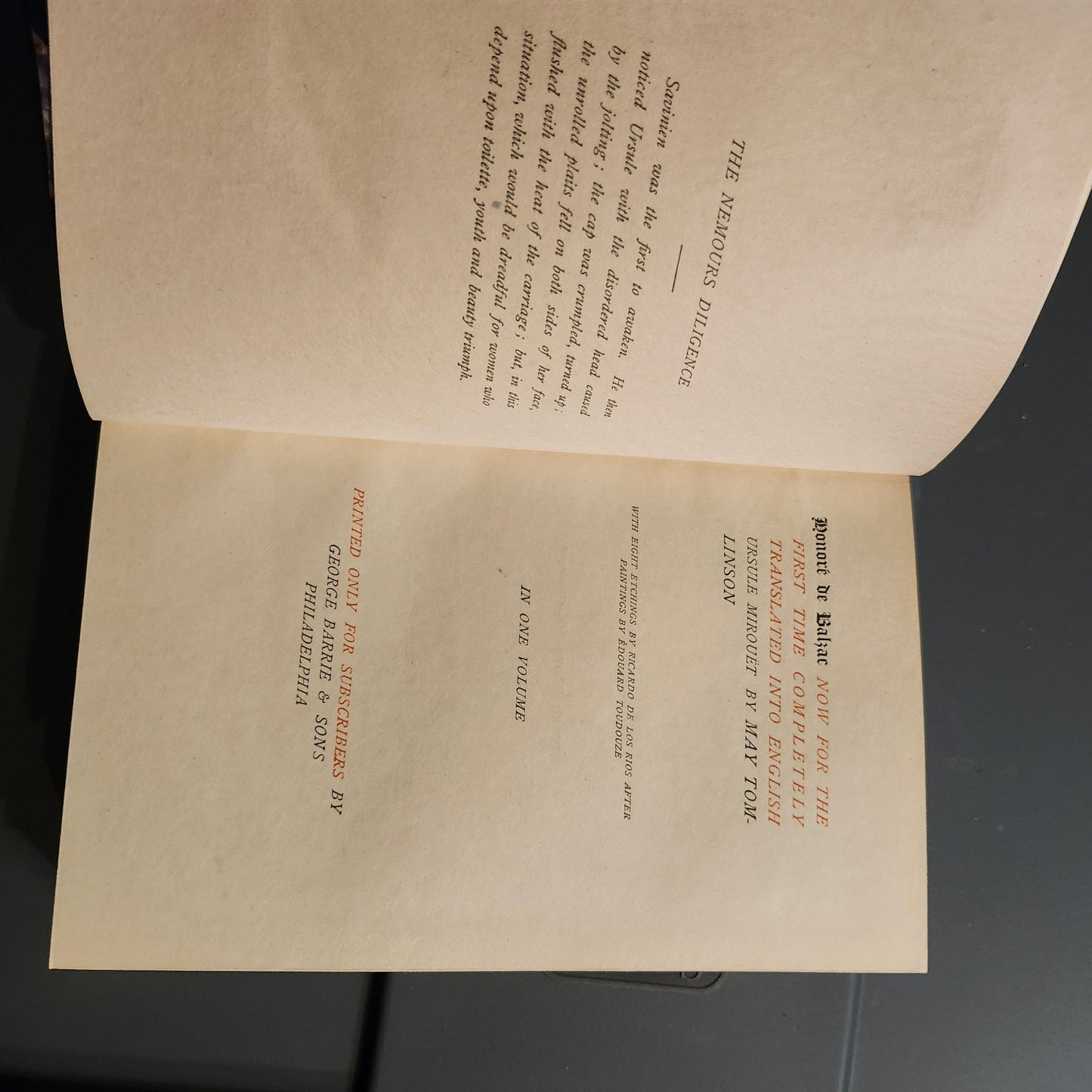 Honoré de Balzac Set