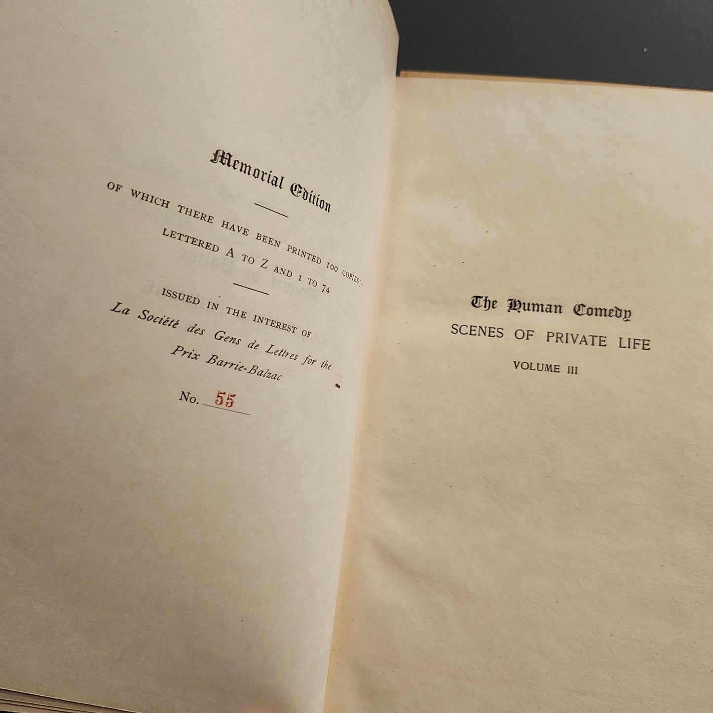 Honoré de Balzac Set