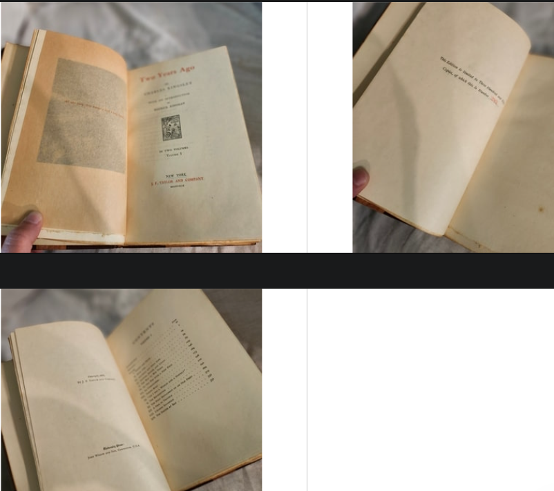 Charles Kingsley Set