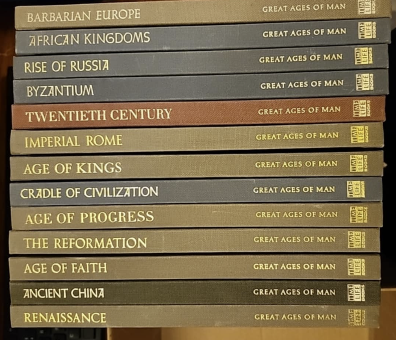 GREAT AGES OF MAN set