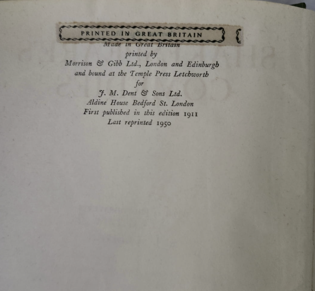 The Works of Shakespeare