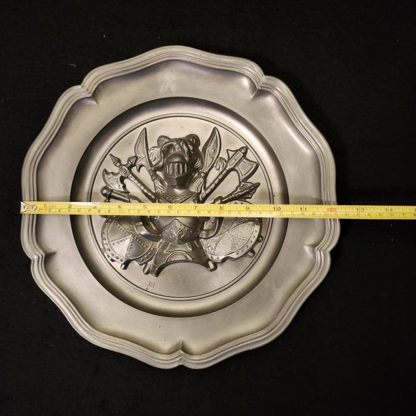 GERMAN PEWTER PLATES