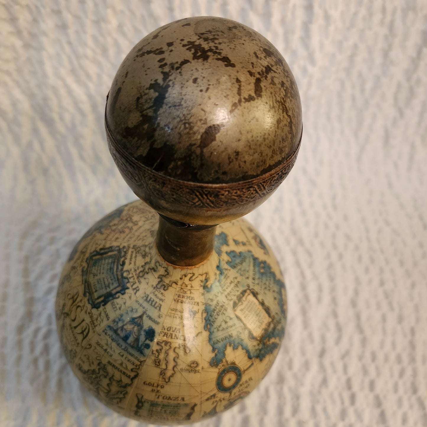 Italian Leather Wrapped Decanter
