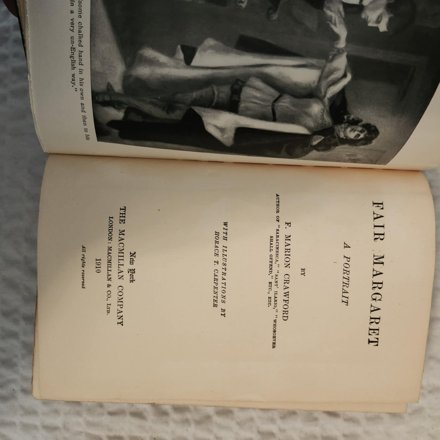 F MARION CRAWFORD book set