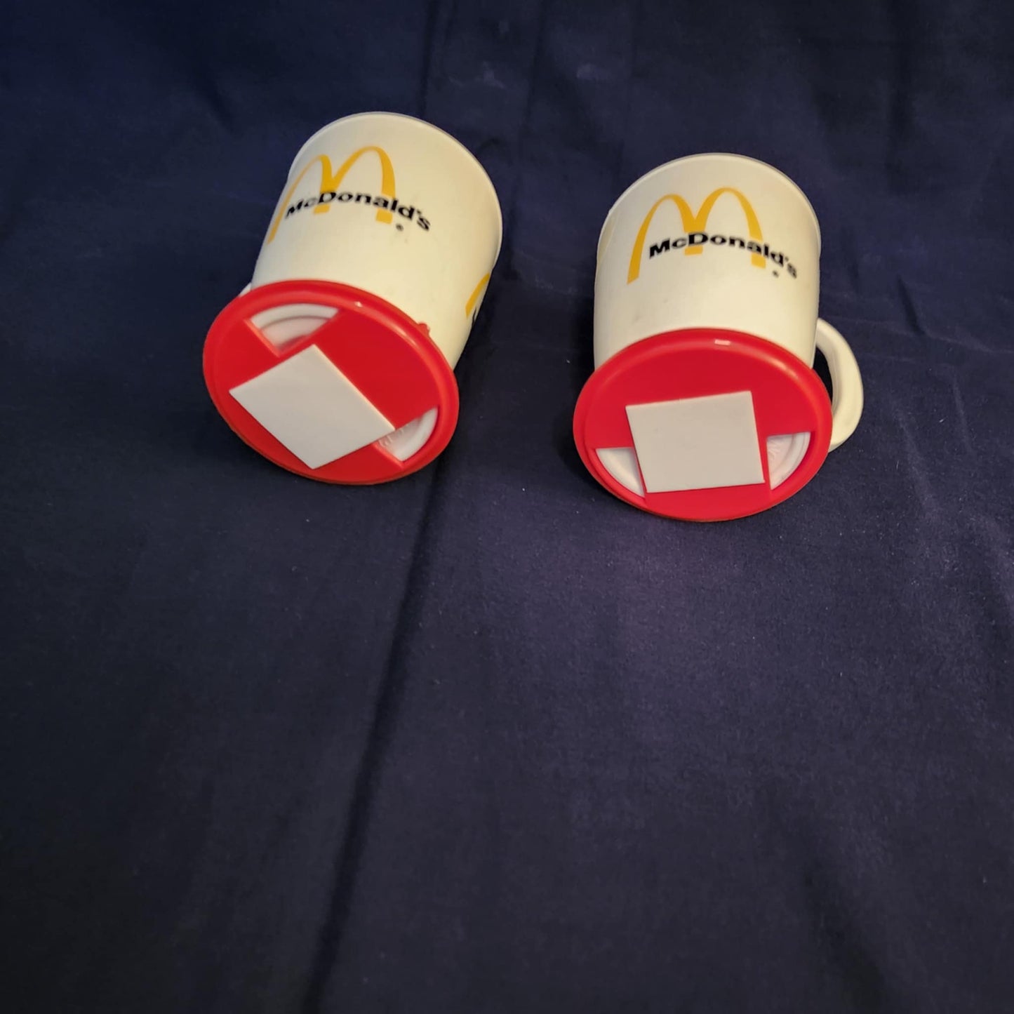 McDonald's Travel Mugs with coasters