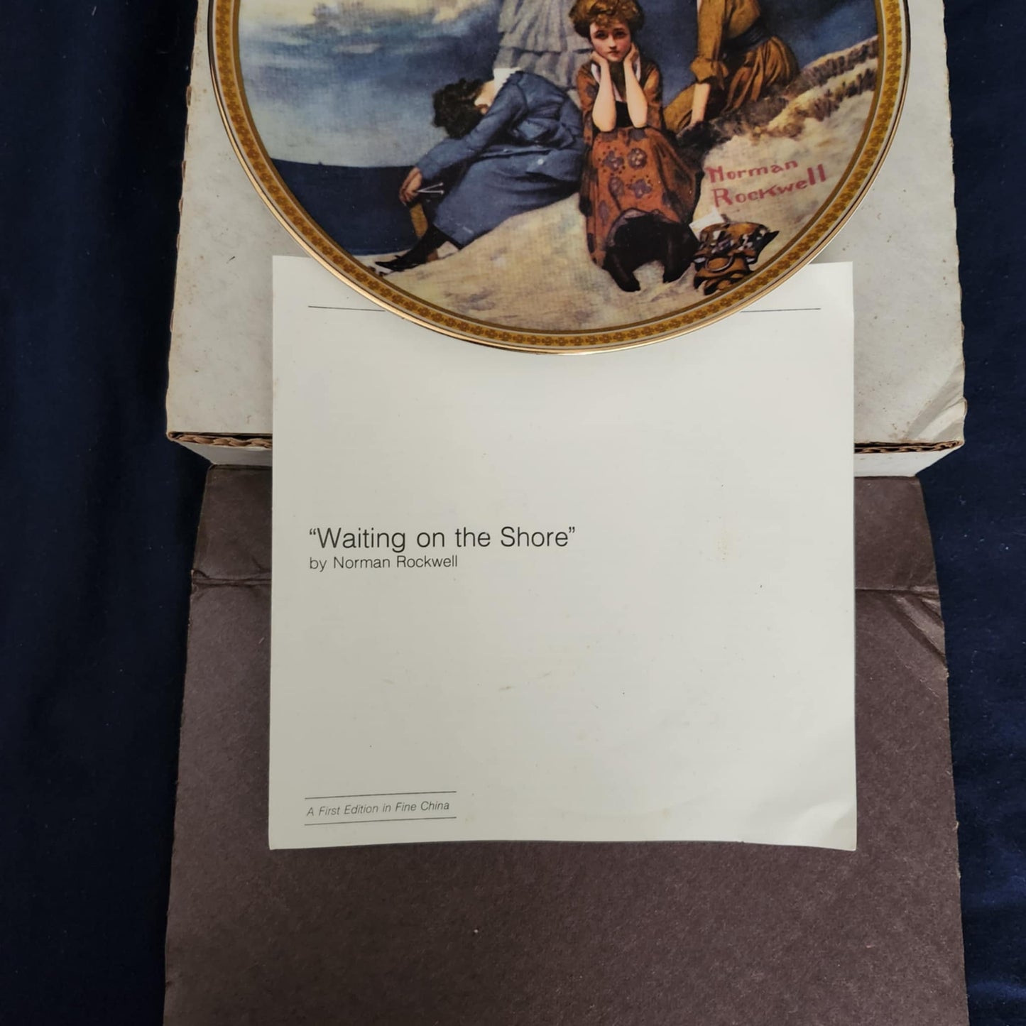 VINTAGE Norman Rockwell Collector Plate