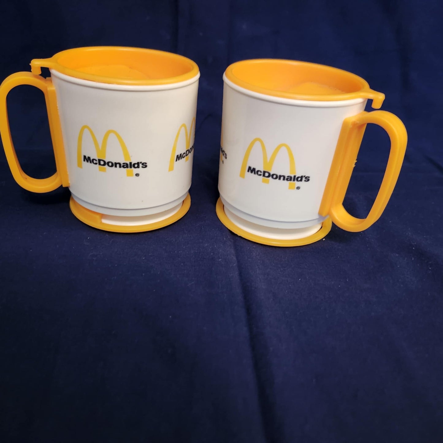 McDonald's Travel Mugs with coasters