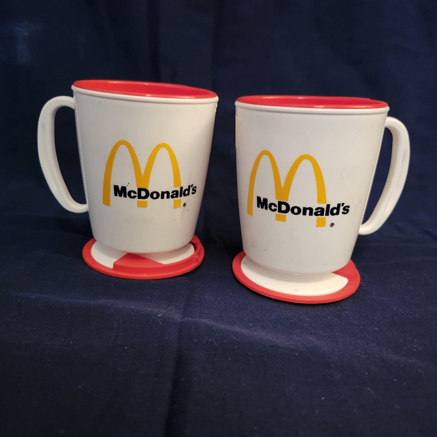 McDonald's Travel Mugs with coasters