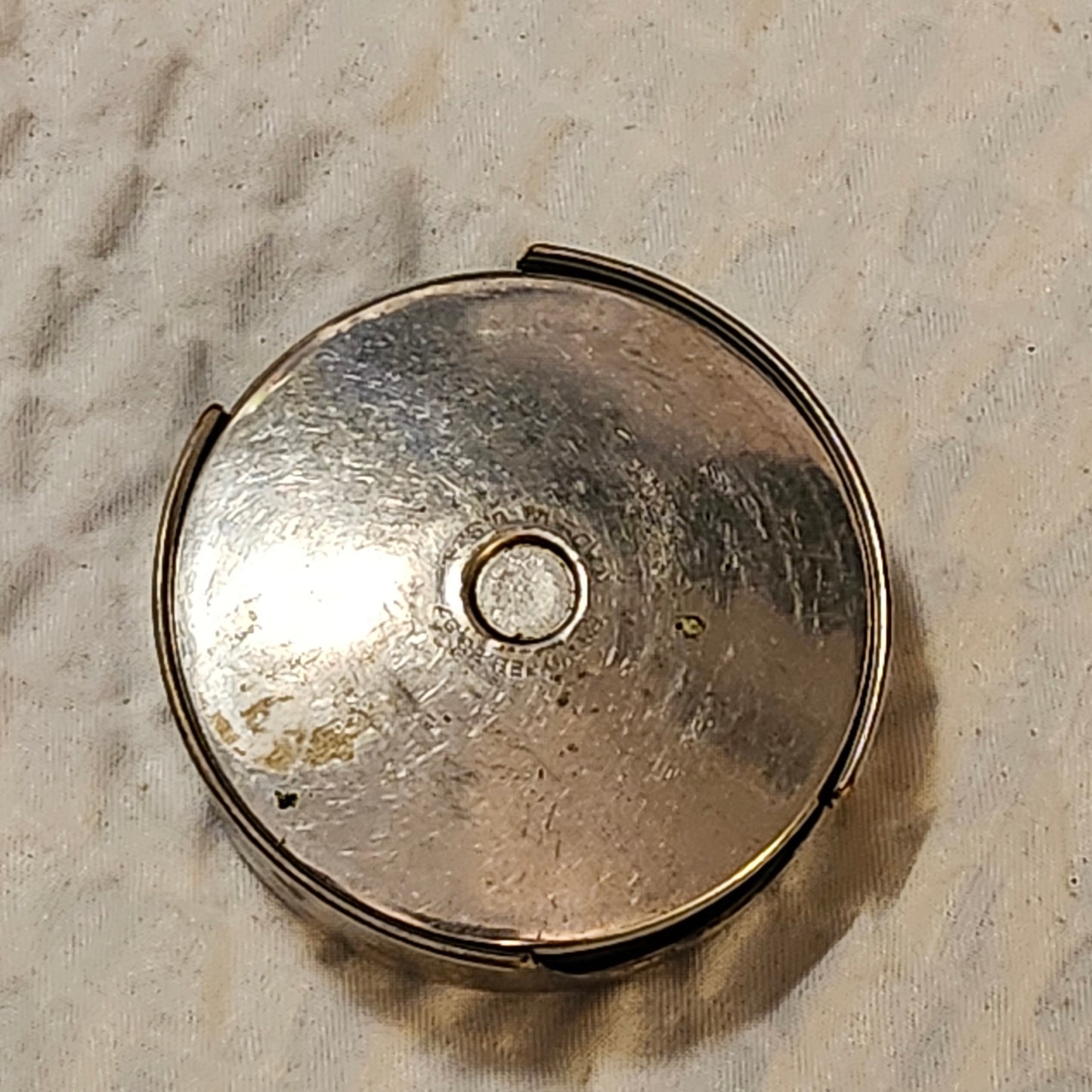 Vintage Collapsing Bicyclist Cup