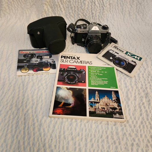 PENTAX ASAHI KM camera bundle
